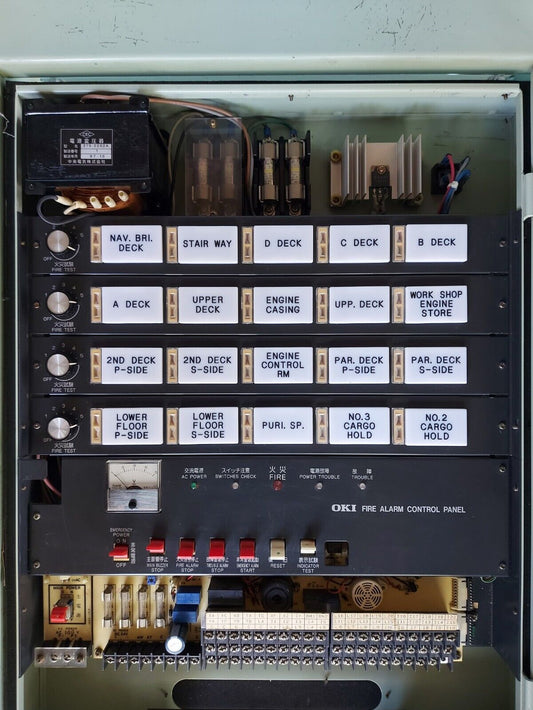 OKI DENKI BOHSAI FIRE ALARM CONTROL PANEL FF-3061 AG446 | OKI