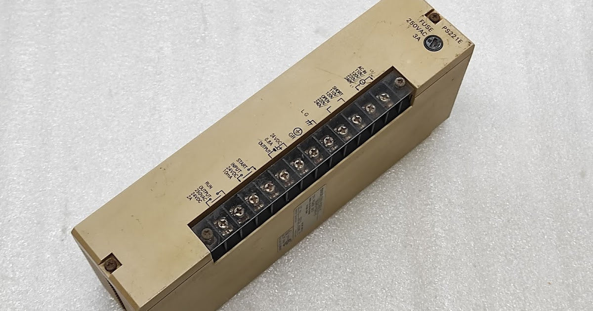 OMRON C500-PS221-E: Dependable CPU Power Supply Main image