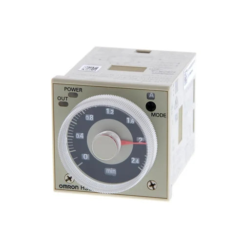 Omron H3CR-A Analog Timer - 0-12 Minute Range-Ram Automations