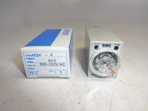 OMRON H3Y-4 0-60s Timer - 24VDC Timing Relay | OMRON Main image