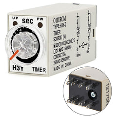 Omron H3Y2 Timer Relay With Base | Omron