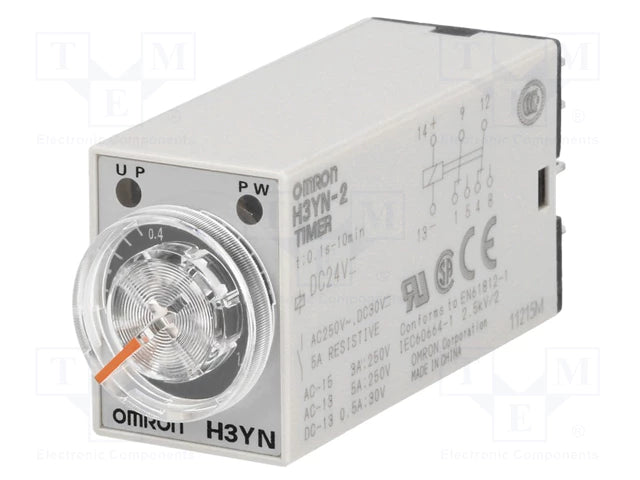 OMRON H3YN-2 Timer 0-1s for Industrial Automation-Ram Automations