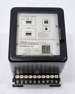 Omron Reverse Power Relay for Industrial Applications