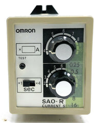 OMRON SAO-R: Monitor Electrical Current | OMRON
