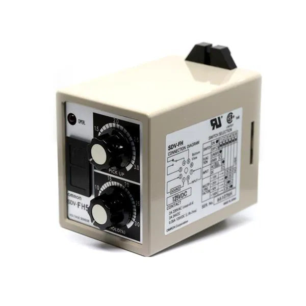 OMRON SDV-FM6 Connection Diagram Switch Options