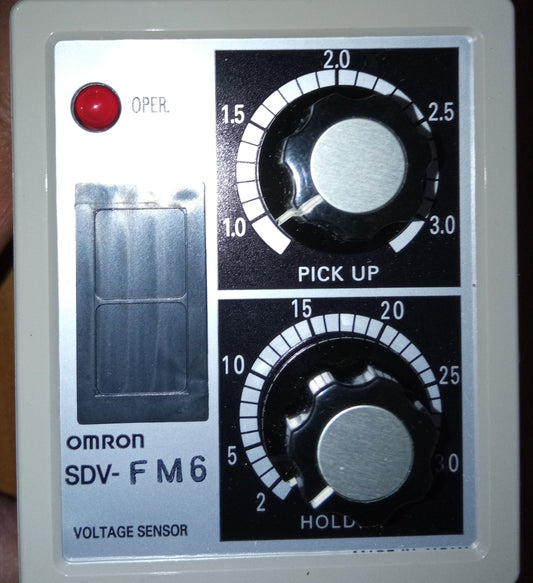 Omron SDV-FM6: High-Quality Voltage Sensor for Accurate Monitoring