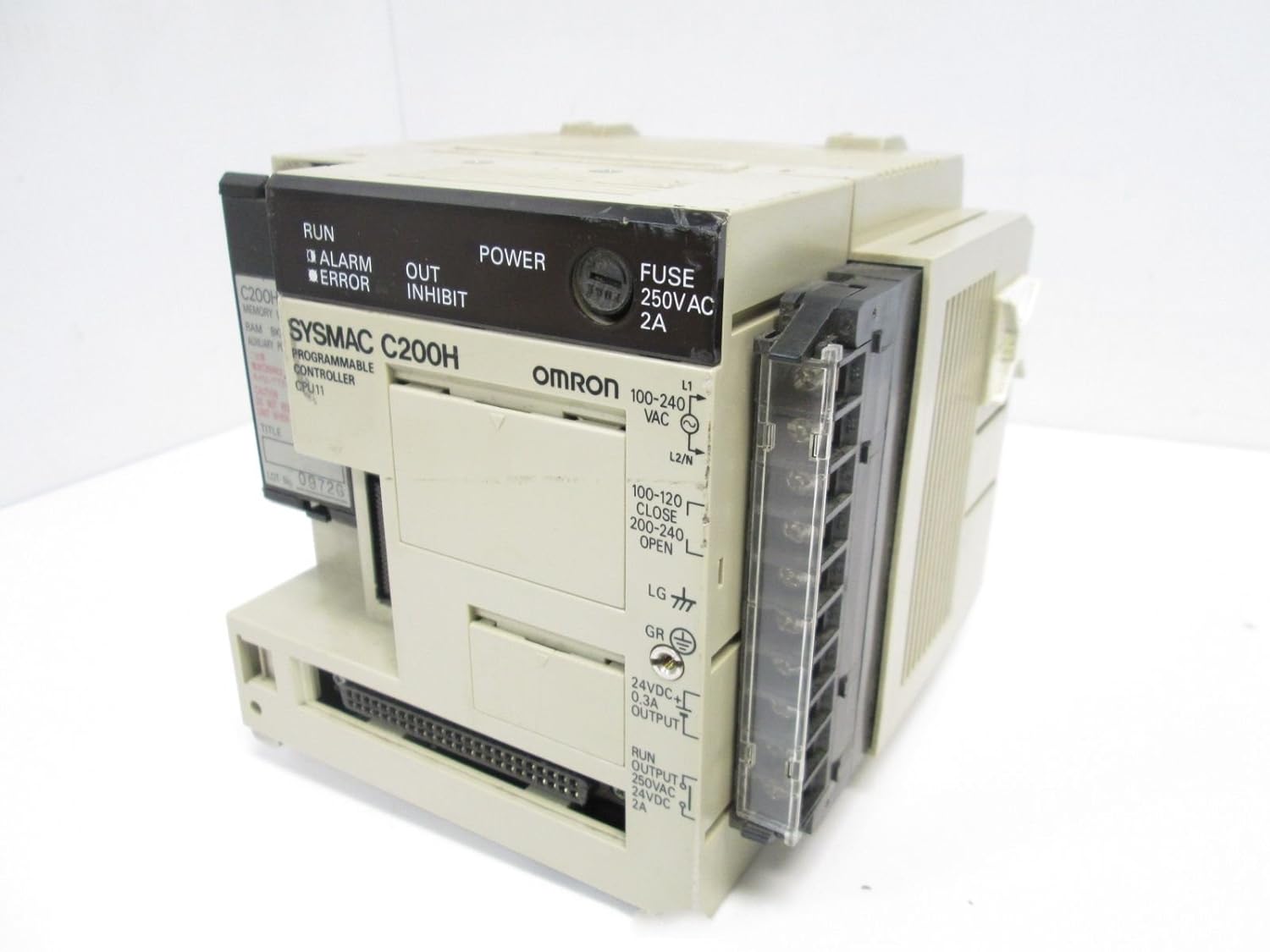 Omron Sysmac C200HE PLC for Industrial Automation Main image