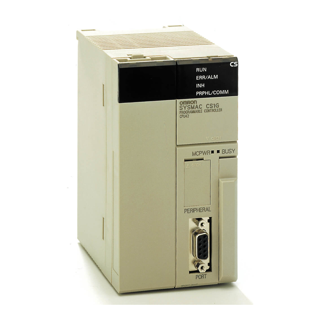 OMRON SYSMAC CS1H-CPU64H Programmable Controller for Efficient Automation