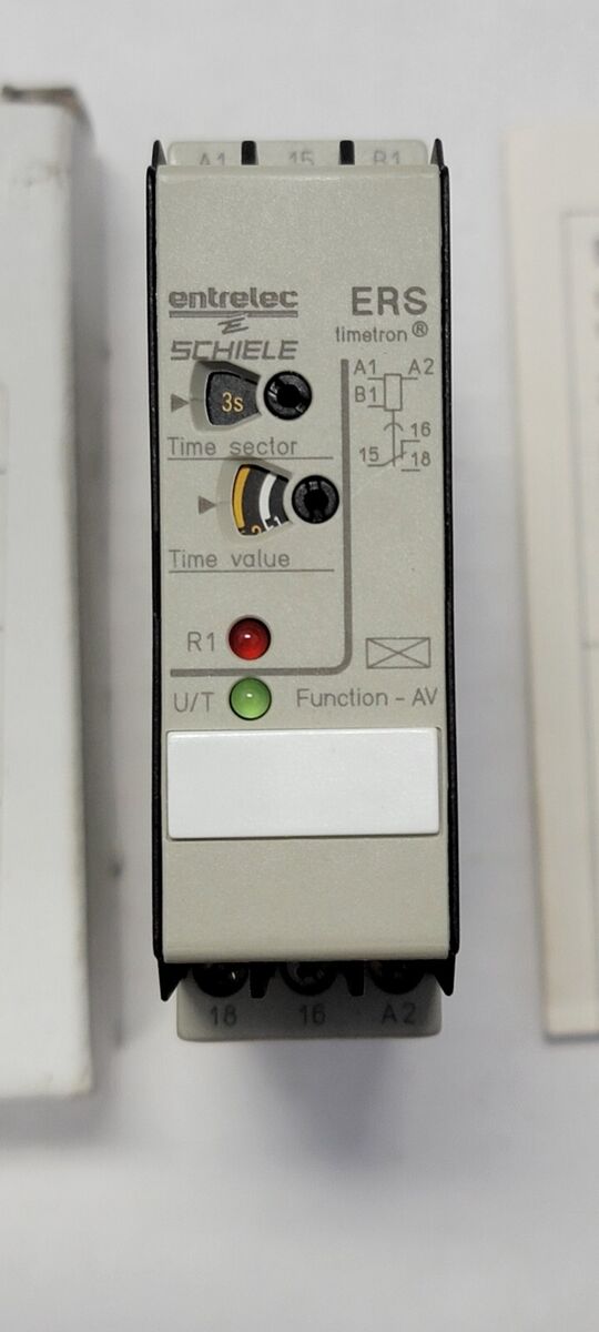 On Delay Timer Relay 0,05S-300 H Schiele Ers 2.430.102.01 Main image