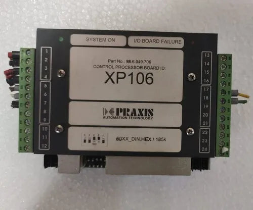 Optimize Your System with Praxis Automation XP109 I/O Processor Board 98.6.049.706