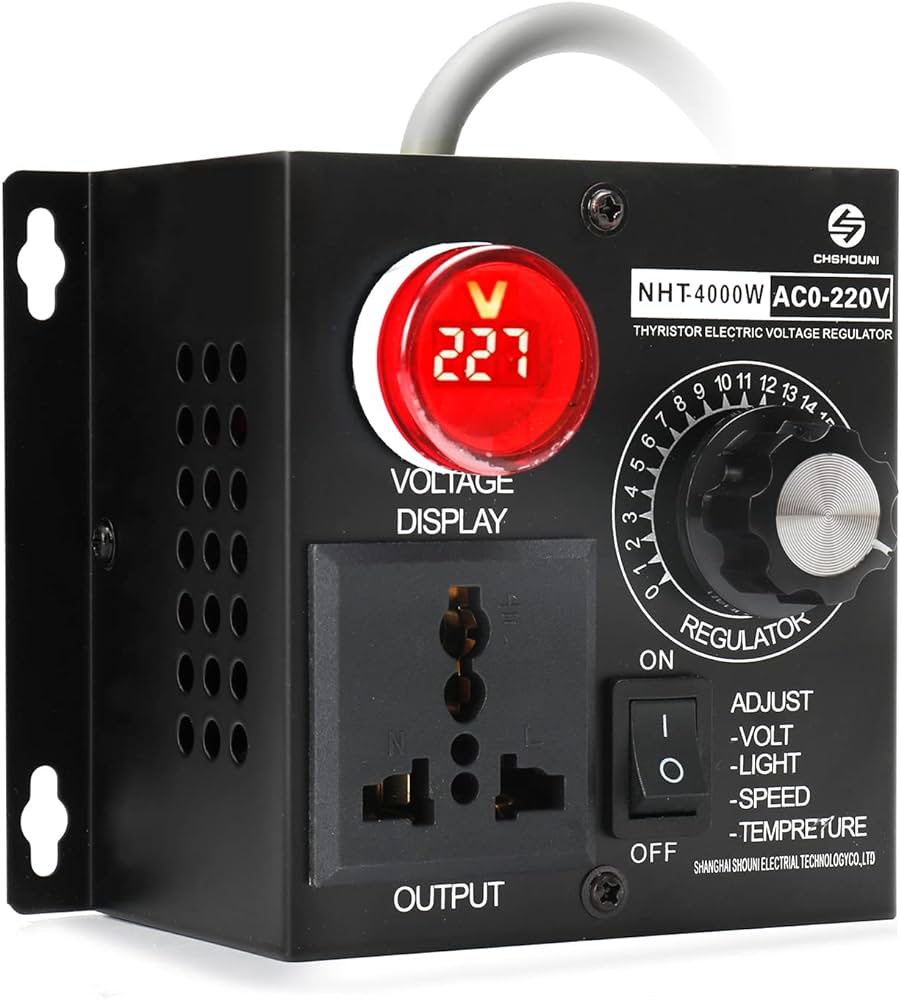 Optimize Your Voltage with the Automatic Regulator TR 4 58