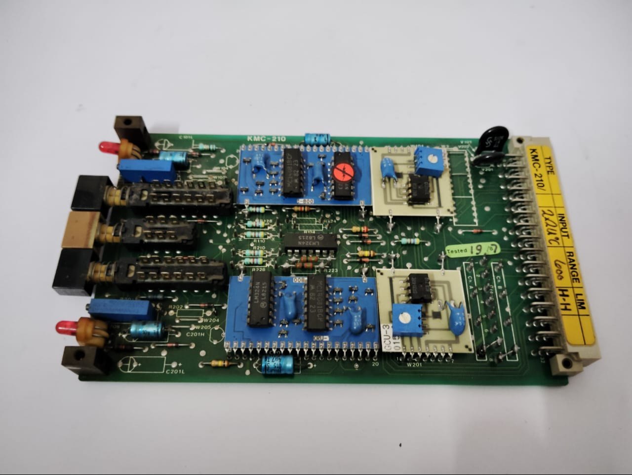 Pcb Card KMC-210/2x2u'C 600 | Kongsberg/Autronica