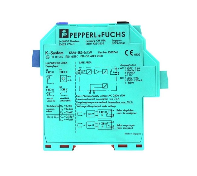 Pepperl+Fuchs KFA6-SR2-EX1.W Isolated Amp for Hazard Zones Main image
