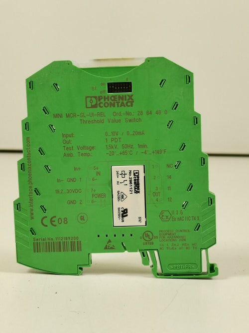 Phoenix Contact MINI MCR-SL-UI-REL – Threshold Switch for Automation-Ram Automations