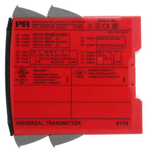 PR Electronics 5111 Universal Transmitter - Precise Industrial Measurement-Ram Automations