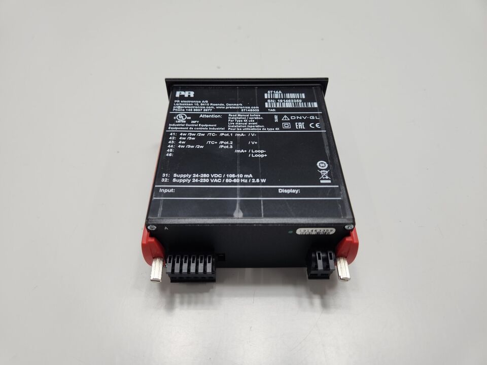 PR Electronics: Programmable LED Indicator Component Main image
