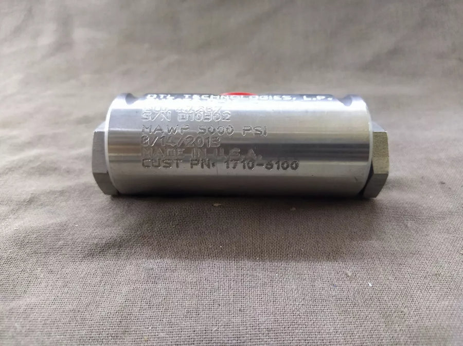 DTL Technologies SH0050-1 Pressure Relief Valve - 5000 psi-Ram Automations