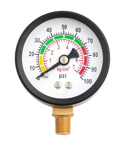 Accutek Pressure Gauge 0-100 PSI - Accurate Measurement-Ram Automations