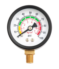 Pressure Gauge 0-100 PSI | Accutek