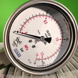 Pressure Gauge 0-16 Bar | Wika En 837-1 Main image