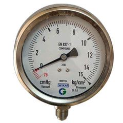 Pressure Gauge 0-16 Bar | Wika En 837-1