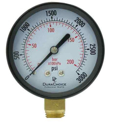 Pressure Gauge 0-20 Bar | Alianca Comercial NBR 14105-1