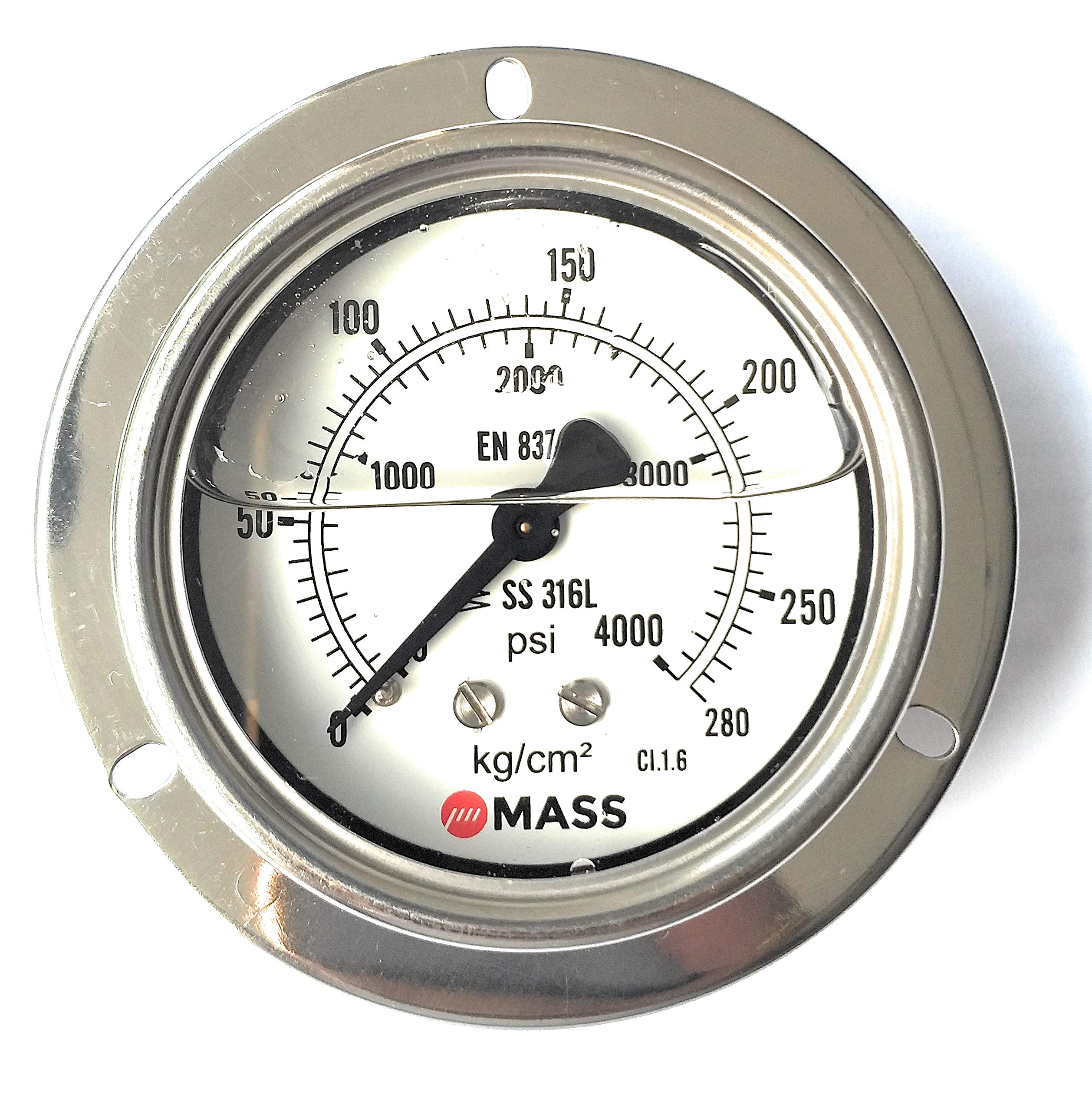 Pressure Gauge 0 250 Kg Cm2 Mass