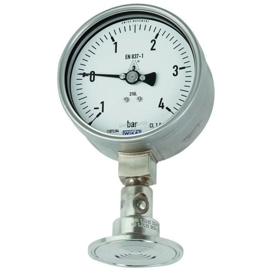 Pressure Gauge 0-40 w/out Flange 0-40Bar | Wika En 837-1