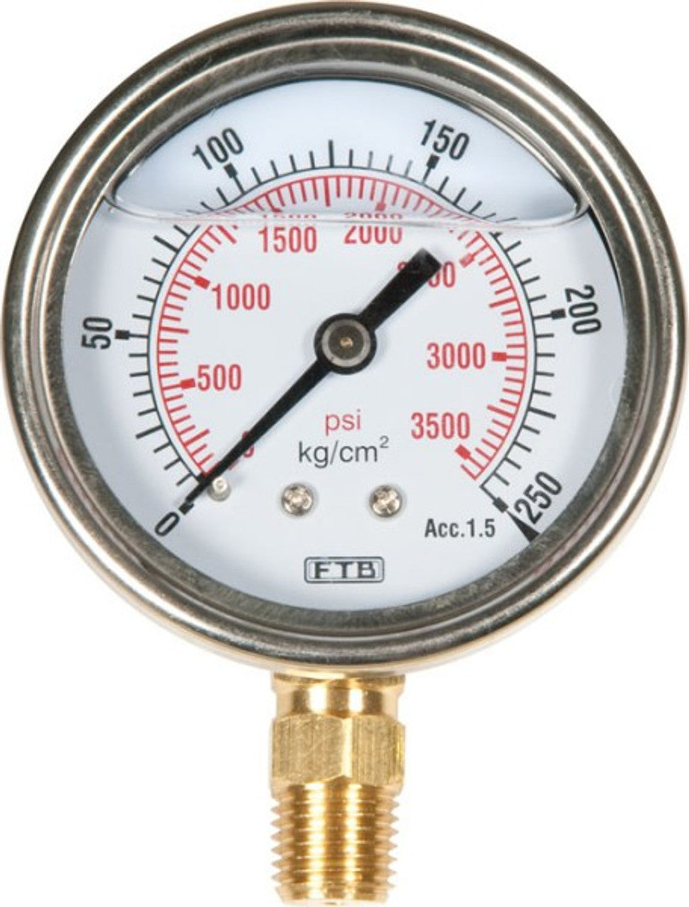 Pressure Gauge 0-6 Bar 80 Mm Dia | Ulstein Main image