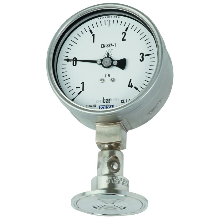 Tess Pressure Gauge -30 to 20 PSI EN 837.1 - Precision Measurement-Ram Automations