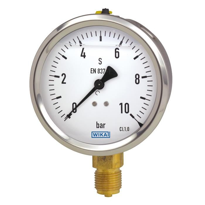 Pressure Gauge Manometer 2.5 Bar G1/2B | Wika 213.53.100