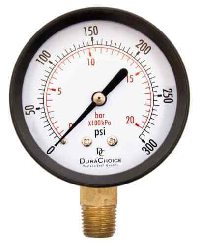 Pressure Gauge Woler NBR 14105-1 - 0-300 PSI Precision Manometer-Ram Automations