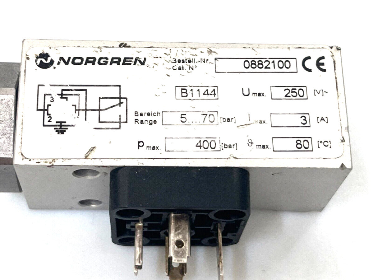 Pressure Switch 0882100 Without Coil 400BAR | Imi Norgren