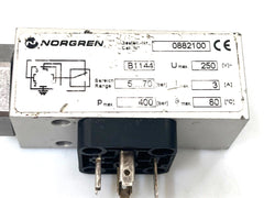 Pressure Switch 0882100 Without Coil 400BAR | Imi Norgren