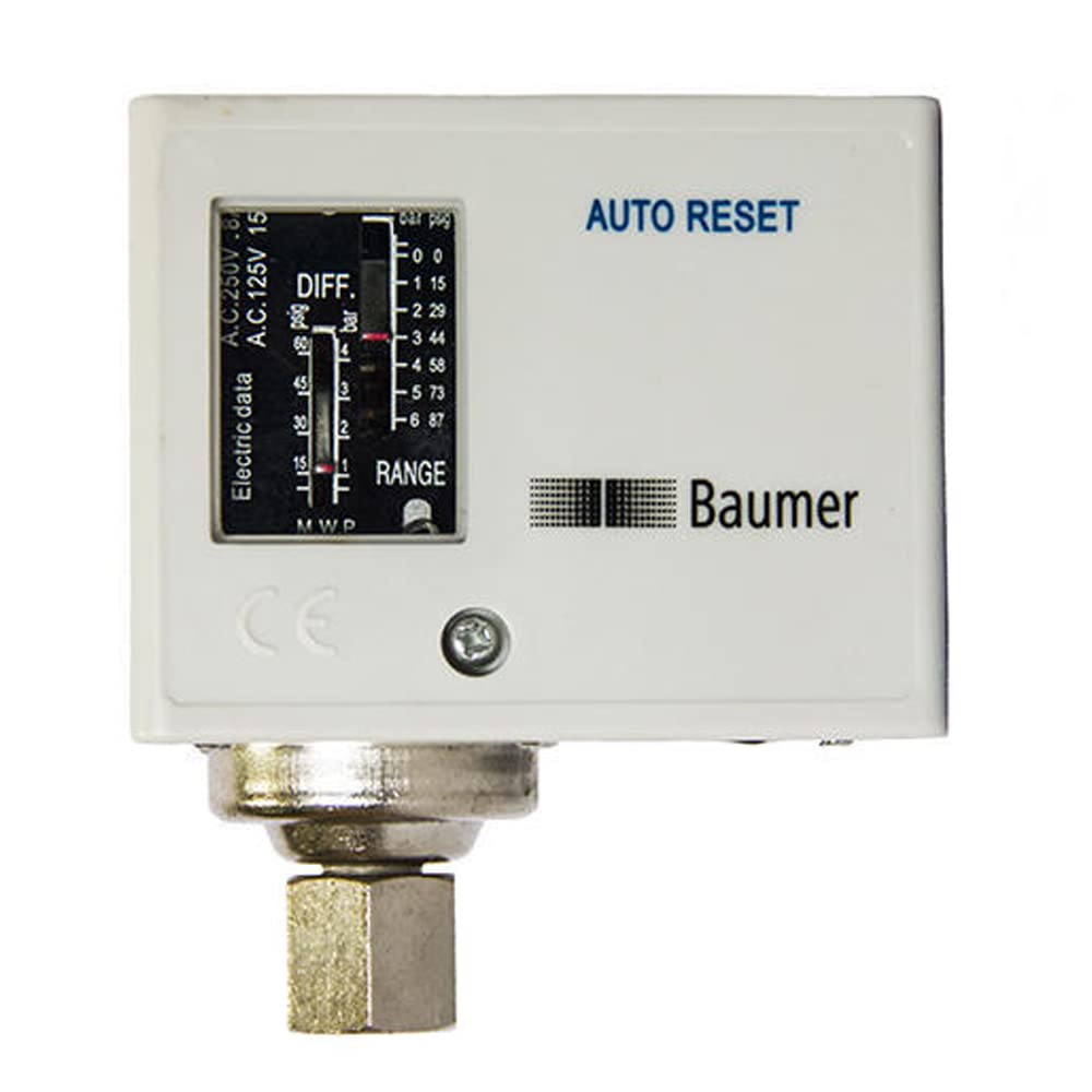 Pressure Switch 10 Bar 125Vac | Hnl Main image