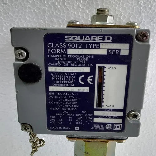 Pressure Switch Adw-6 | Square D