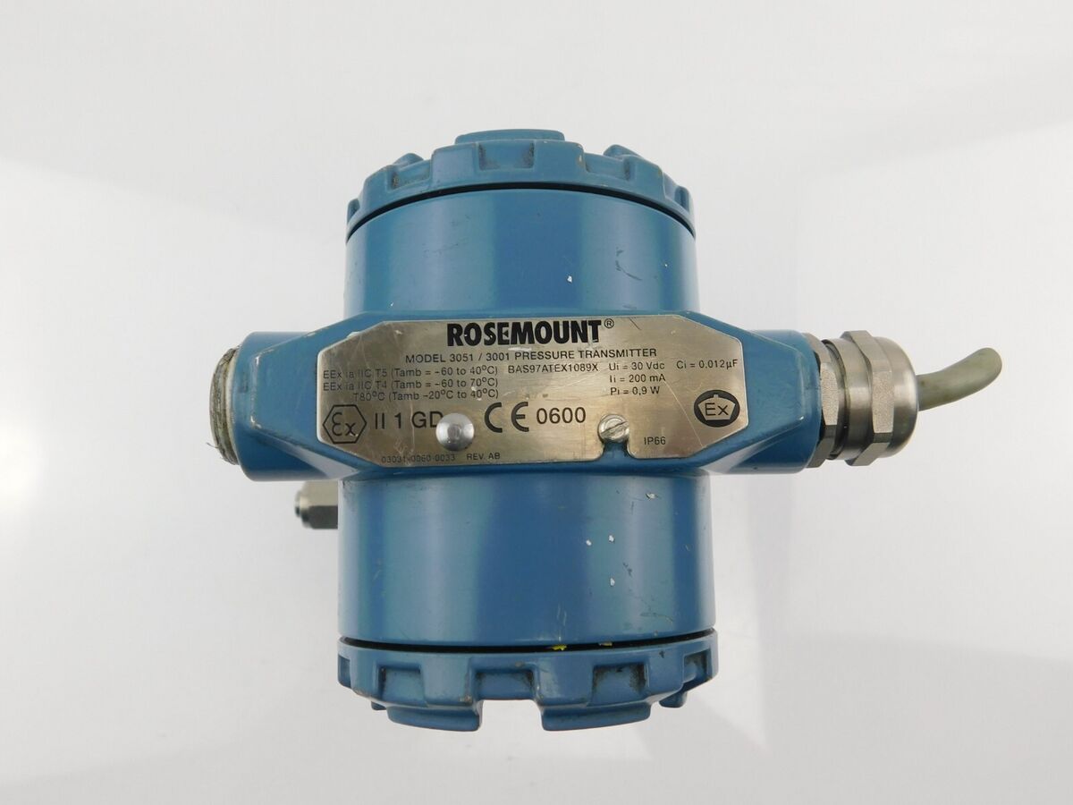 Pressure Transmitter 400 Bar Rosemount 03031 3023 0042 Main image