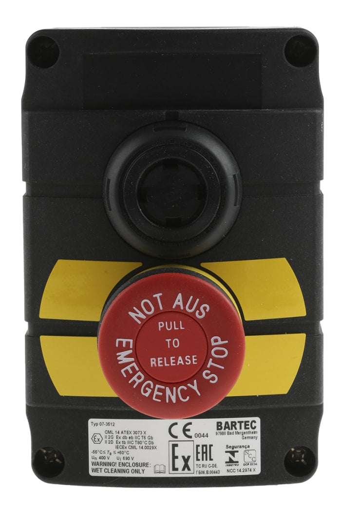 Push Button Control Station Bartec 073513 | Bartec