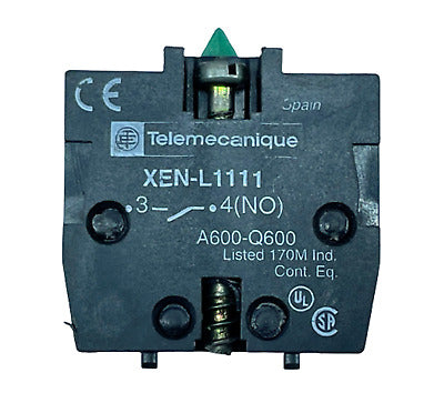 Pushbutton Switch Telemecanique Xen-l1111 500V 6Kv | Telemecanique Main image