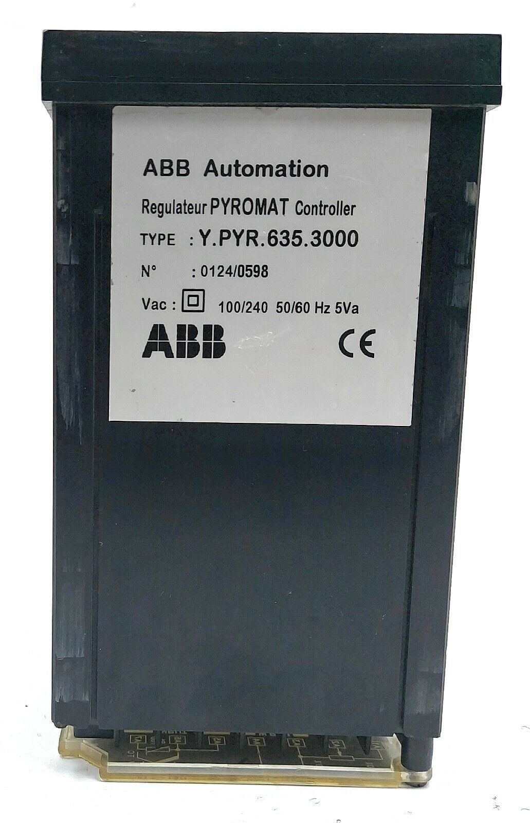 Pyromat 635 Regulator Pyromat Controller 5060 Hz | Abb
