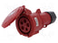 Red Connector Socket 23303 | Famatel