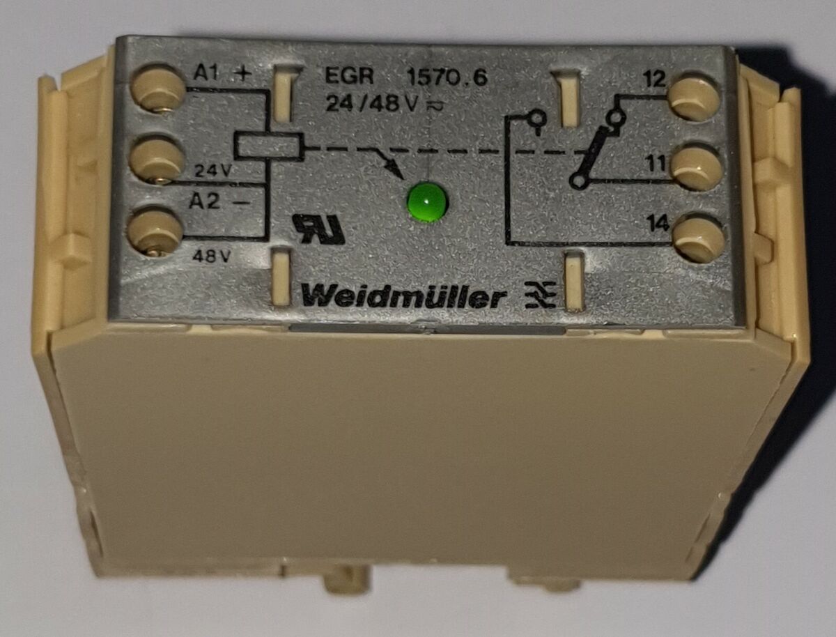 Relay 24V Weidmuller Egr 1570.6 | Weidmuller Main image