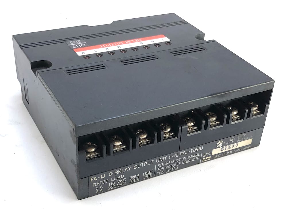 Relay Output Unit Pfj-t081U | Idec