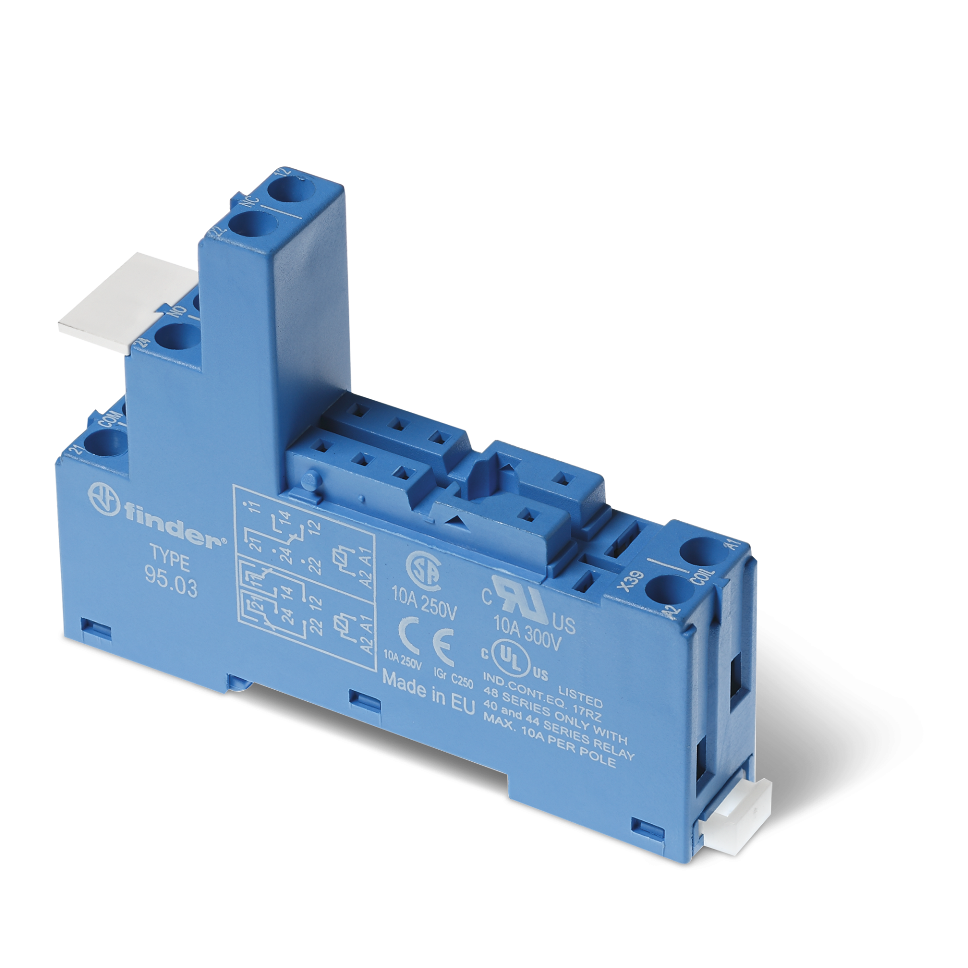 Relay Socket 10A 300V Finder 95.03 | Finder Main image