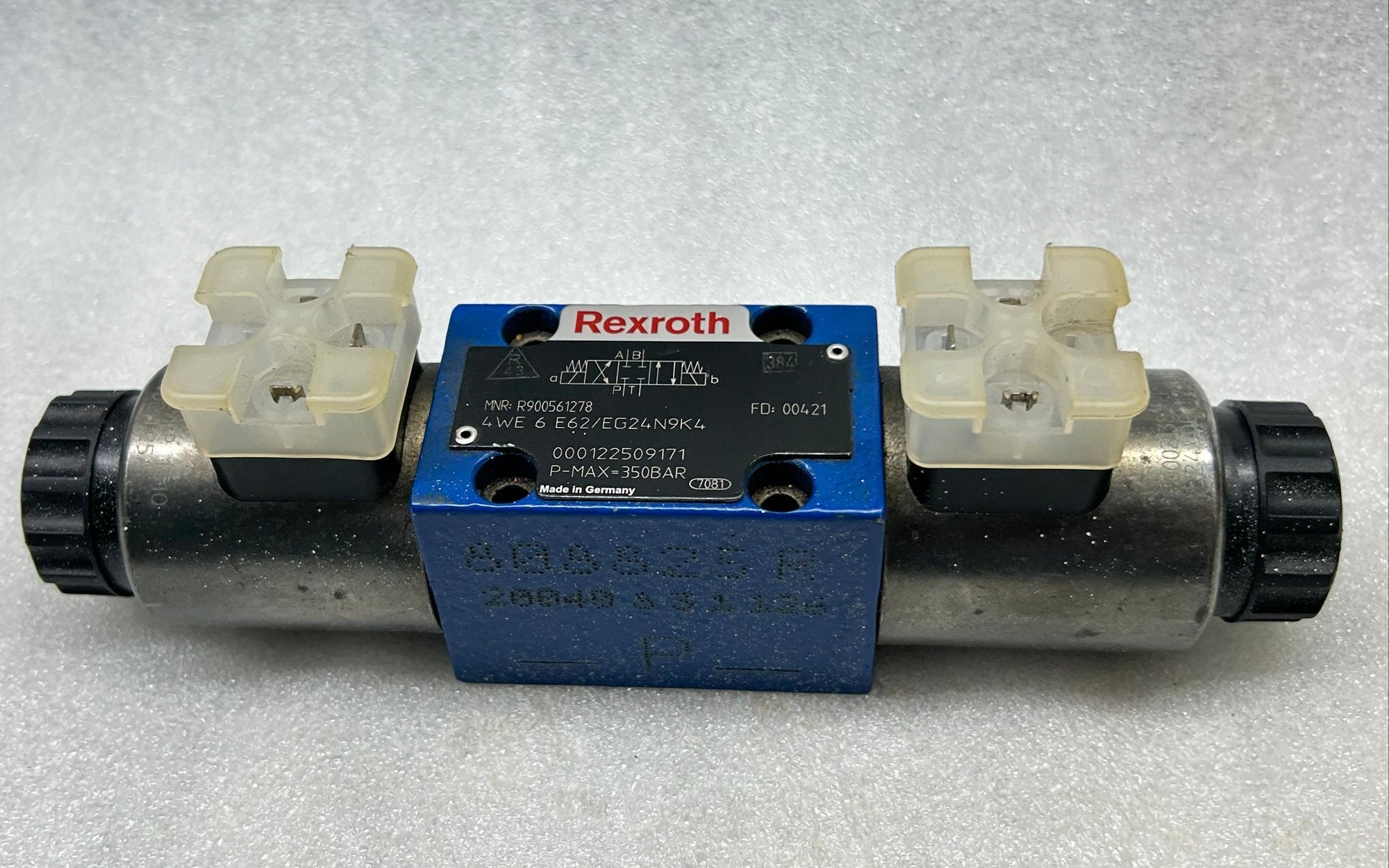 Rexroth 4WE 6 E62 EG24N9 62 Hydraulic Solenoid Valve D12 774E 29A | Rexroth