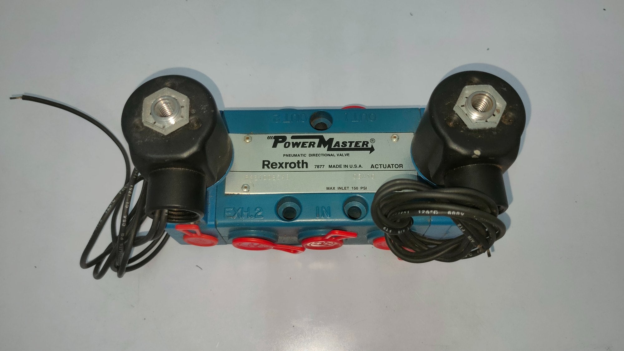 Rexroth R431008541 Actuator Power Master Pneumatic Directional Valve H353 - High Performance Industrial Automation Solution Main image