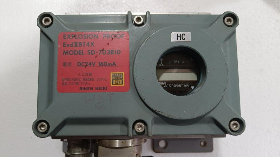 RIKEN KEIKI SD-703RID Gas Detector – Methane Detection-Ram Automations