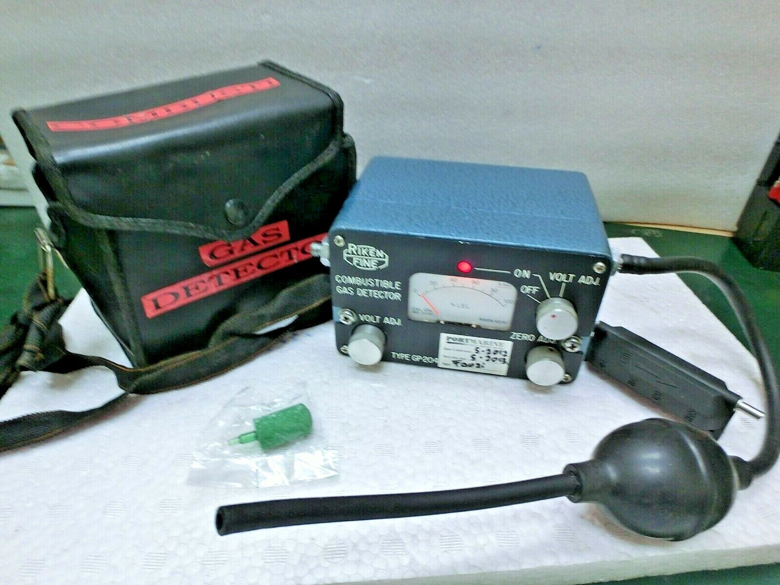 RIKEN KEIKI GP-204 COMBUSTIBLE GAS DETECTOR Main image