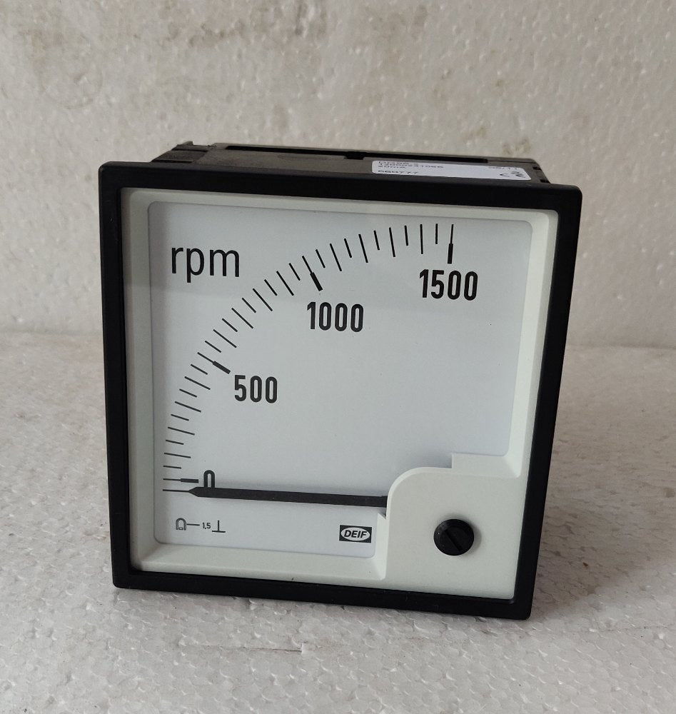 RPM Meter Deif DQ96 X | DEIF