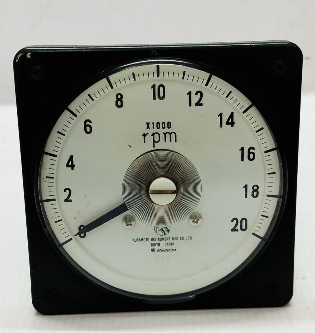 RPM Meter X1000 Kuramoto Instrument 387291-2 | Kuramoto Instrument